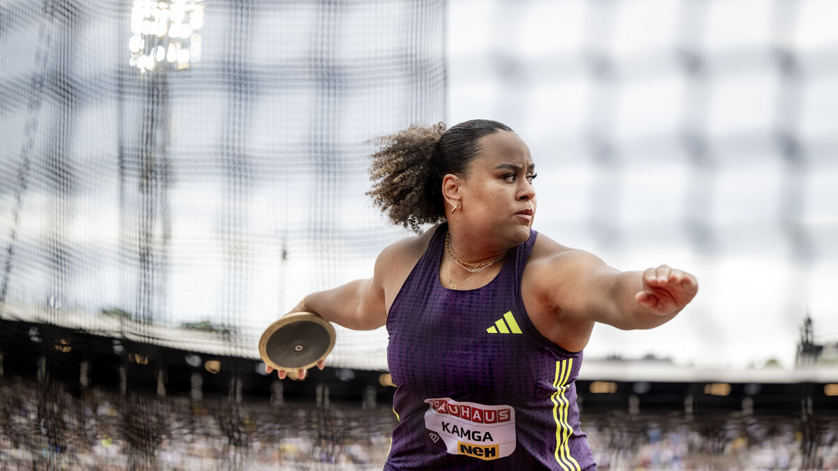Vanessa Kamga sets season best