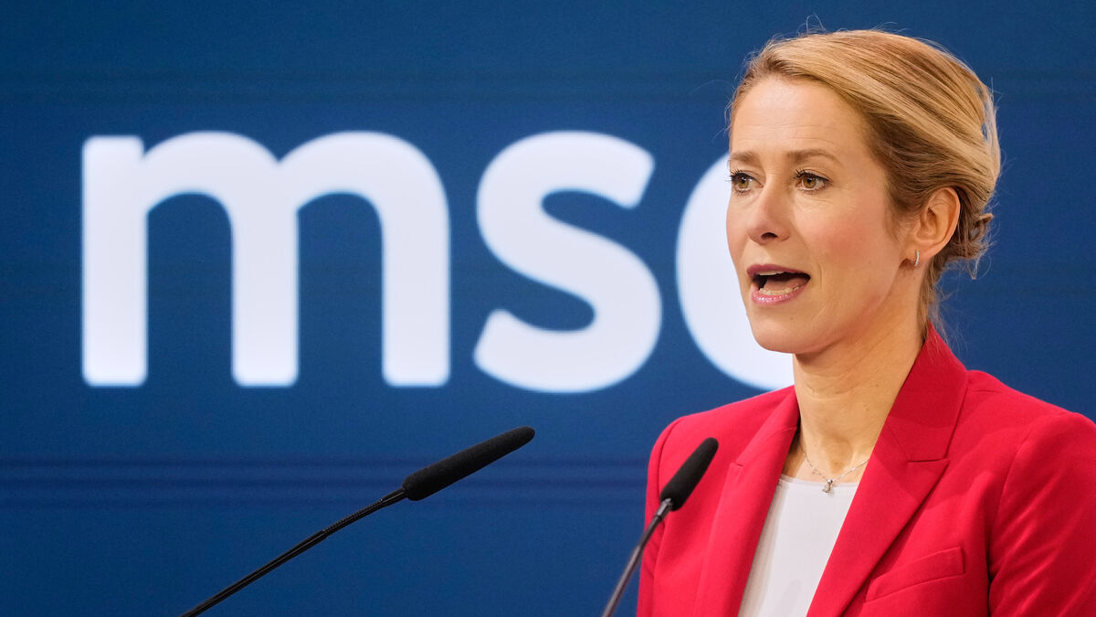 EU foreign affairs chief Kaja Kallas says Russia must be forced to make concessions in peace talks to end the war in Ukraine