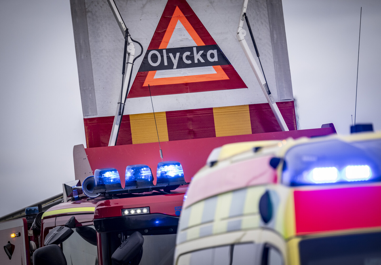 Car Falls into Road Crack After Heavy Rain in Härnösand