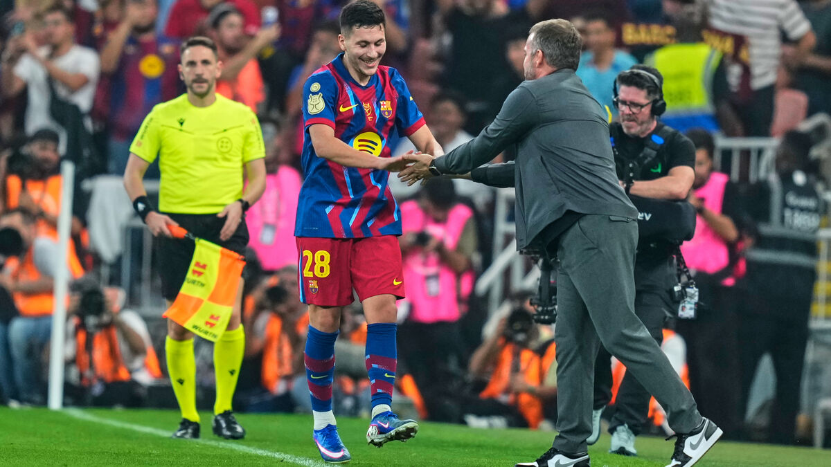 Bardghji scores in Barcelona's 5-0 win over Athletic Bilbao