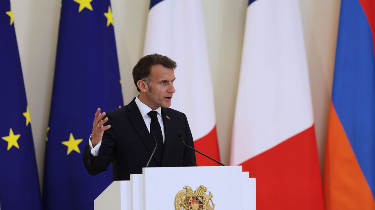 Macron on Trump's tariff threat: