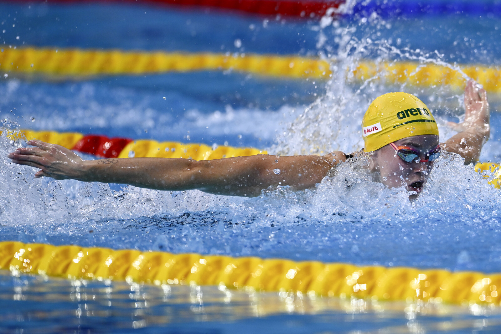 Louise Hansson's Unexpected Exit in 100m Butterfly Trials in Singapore