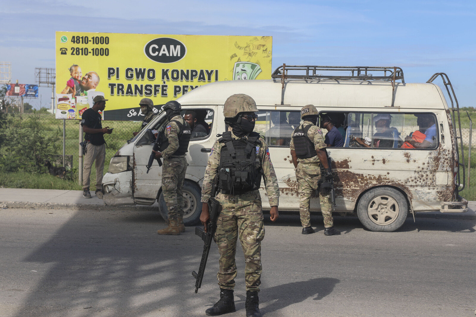 USA stops flights to Haiti