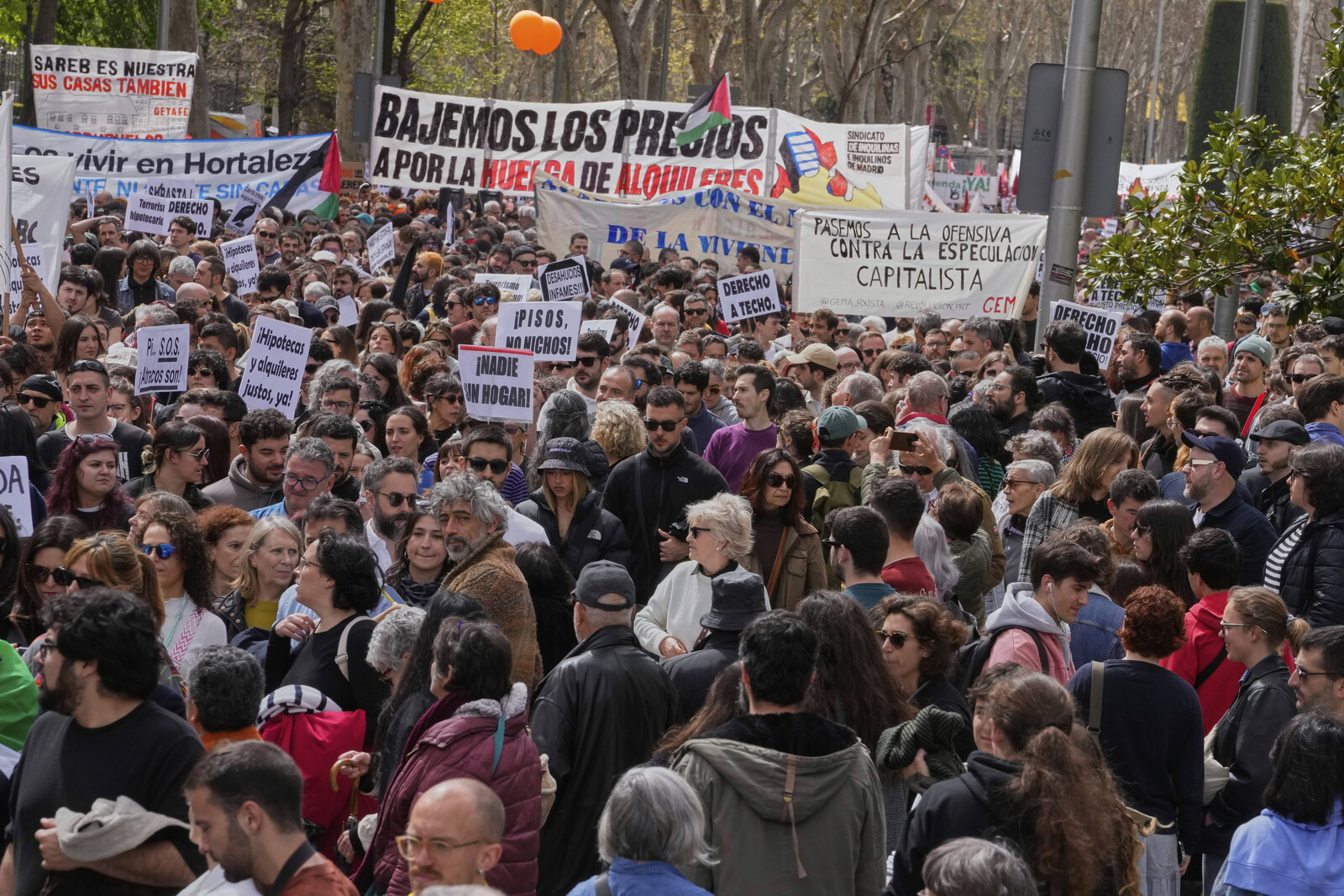 Thousands Rally Across Spain Over
