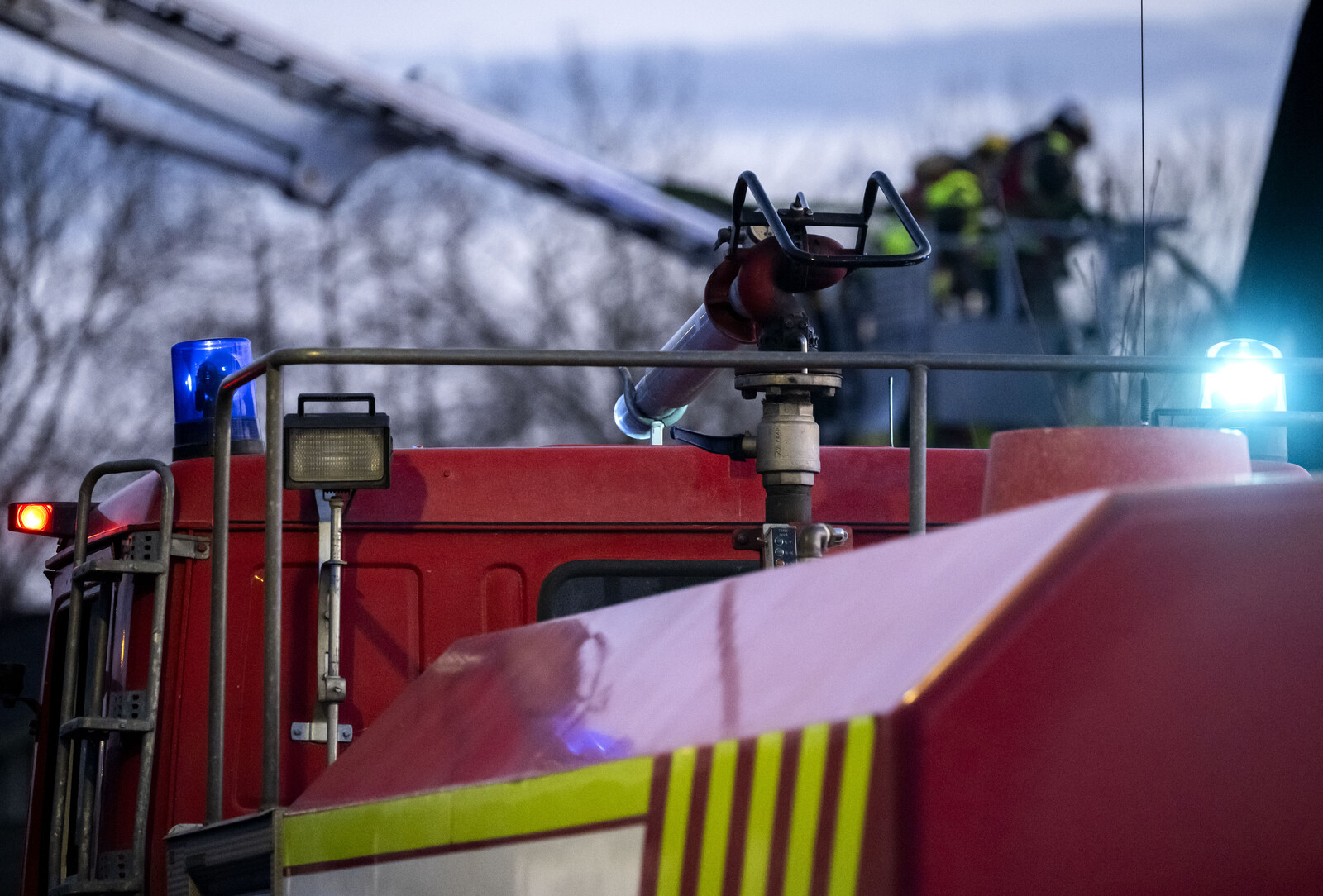 Boden Apartment Building Destroyed by