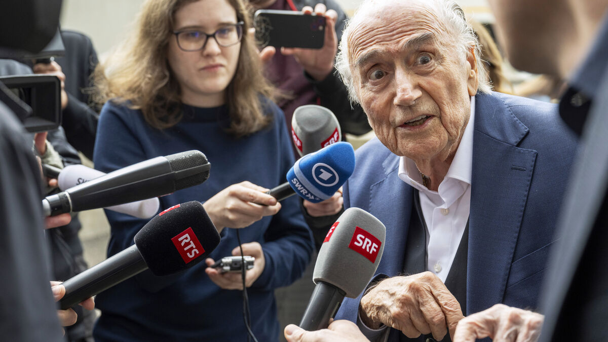 Former FIFA president Sepp Blatter
