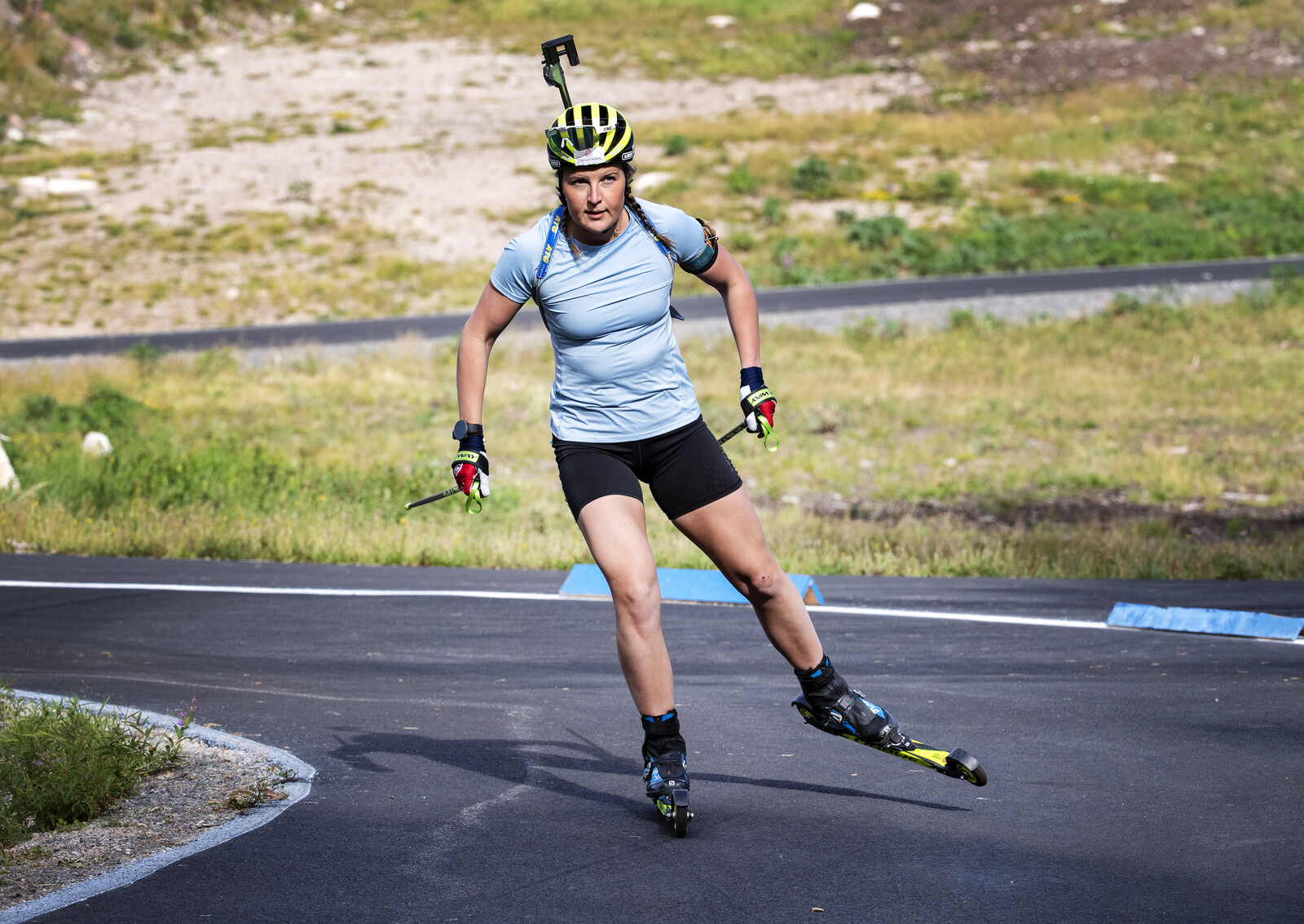 Skottheim and Nelin Make History at Swedish Roller Ski Biathlon Championship