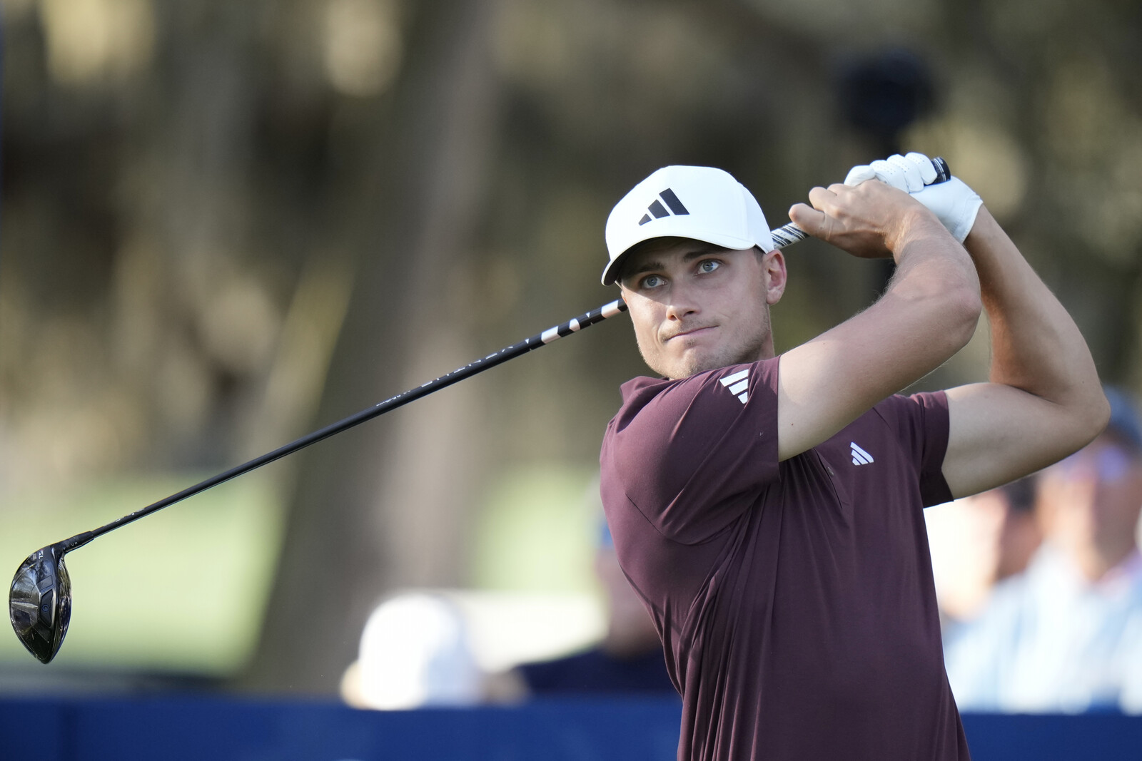  Åberg under par – despite two double bogeys