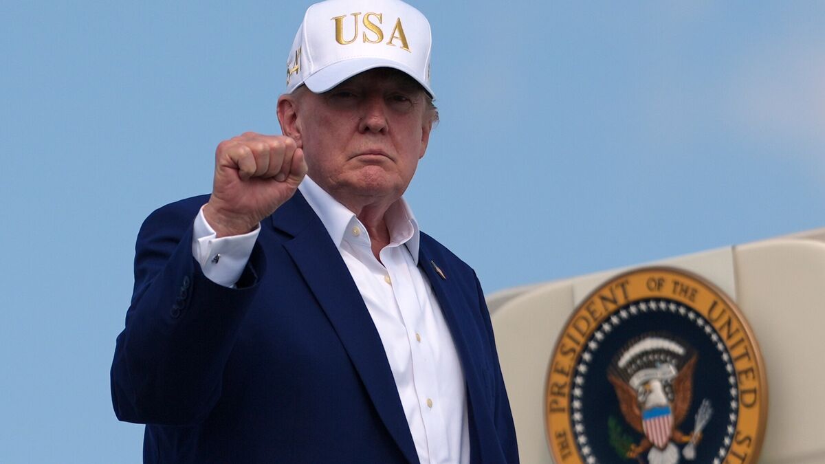 Trump says he will demand compensation from Iran in peace talks