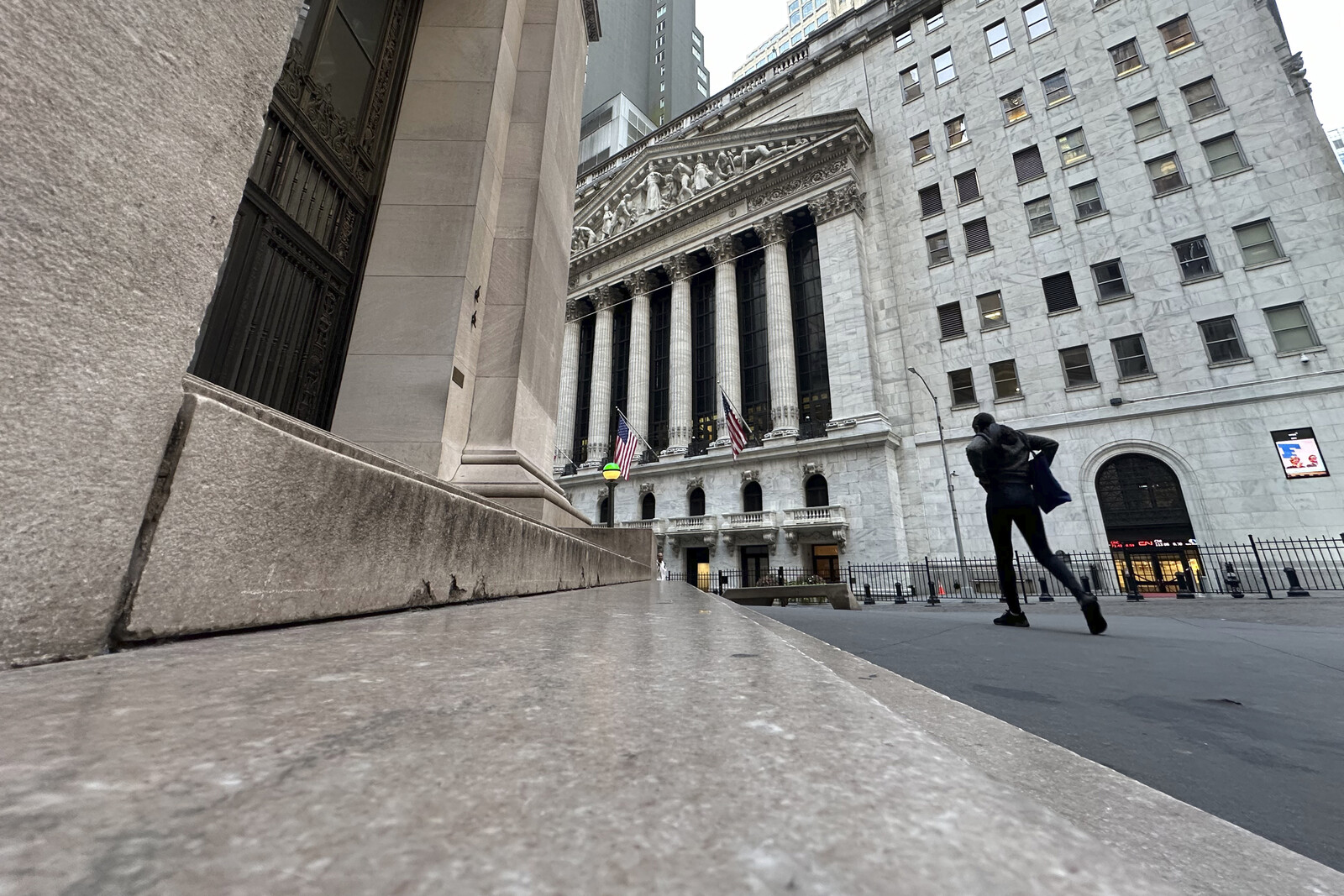 Upwards on the New York Stock Exchange