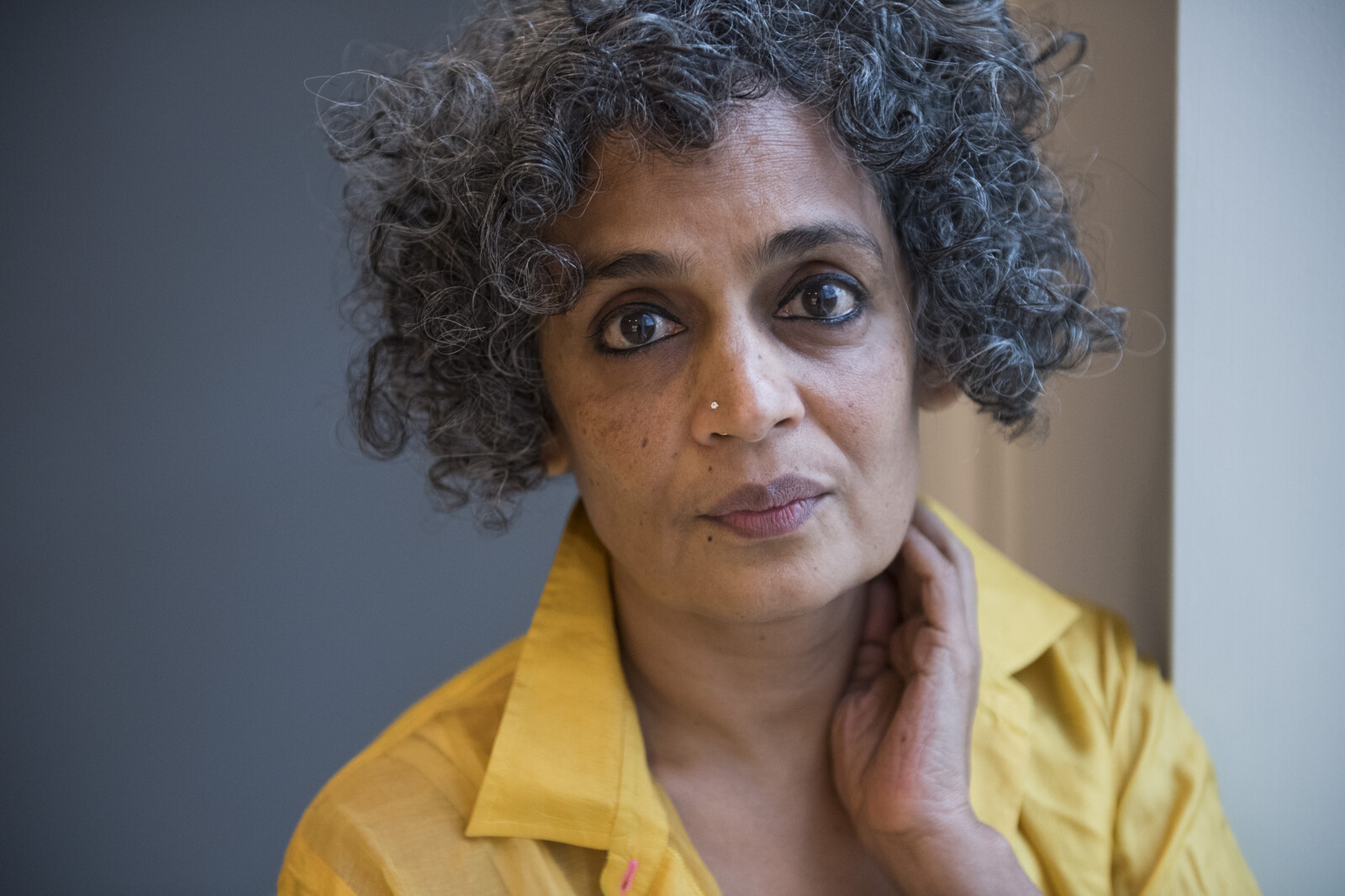 Arundhati Roy and Abdulrazak Gurnah