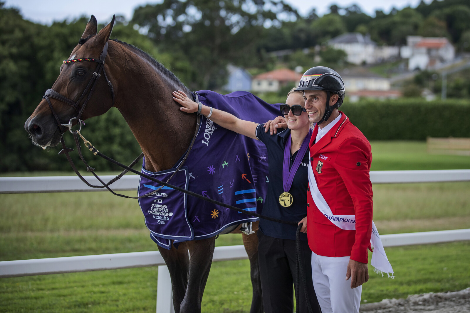 Richard Vogel Honors Swedish Groom with European Championship Gold