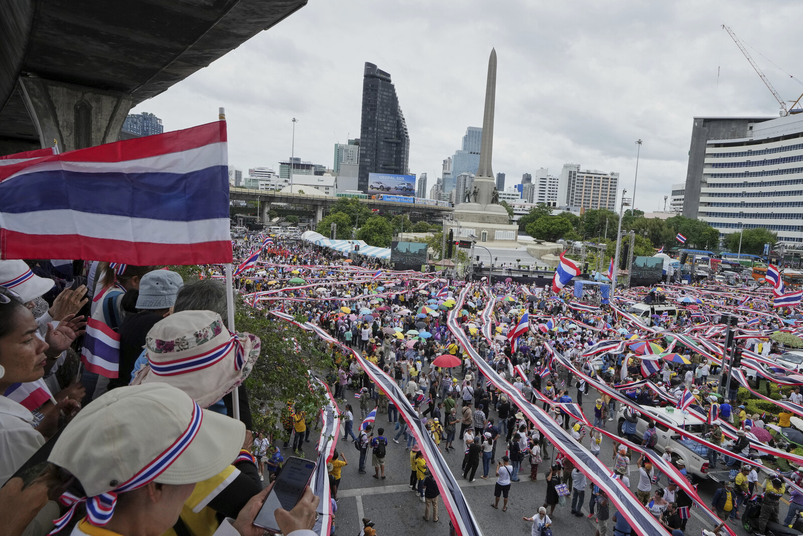 Protests Erupt in Bangkok Demanding