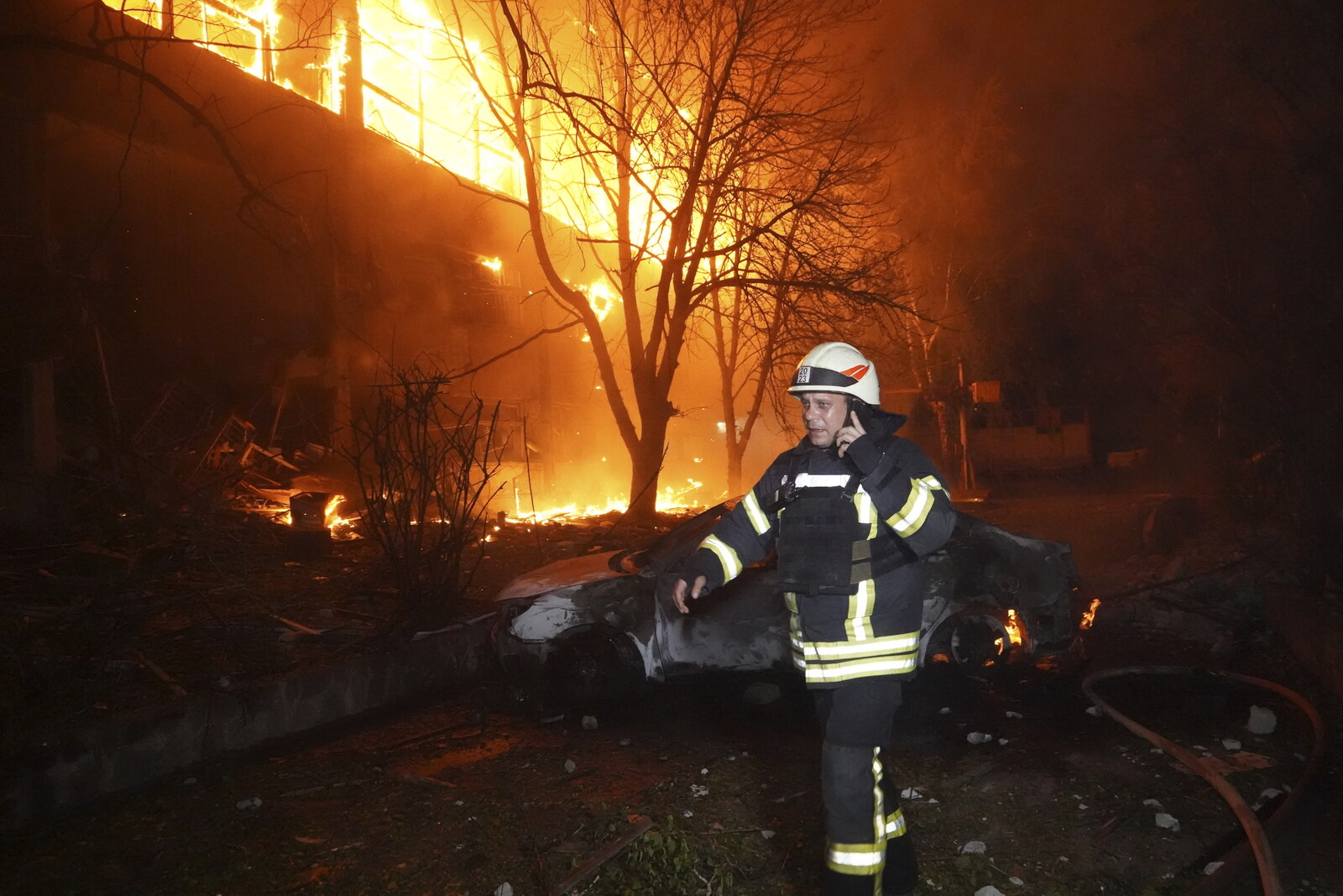 Russian Drone Attacks on Kharkiv
