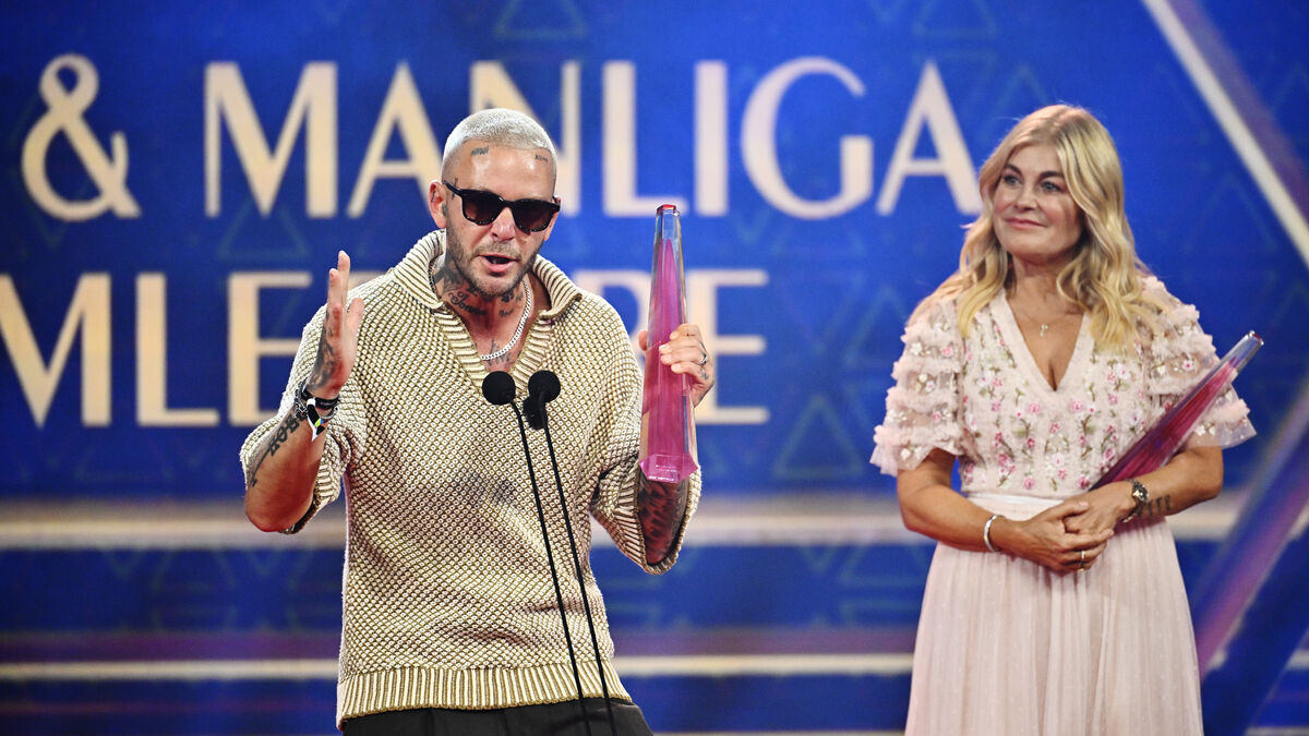 Joakim Lundell wins two Kristallen awards, including male presenter of the year