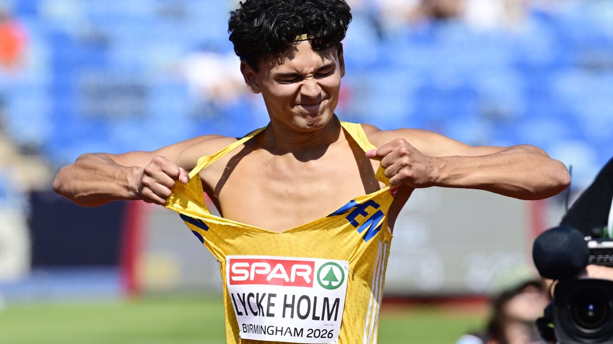 Melwin Lycke Holm misses European Championship high jump final, says it sucks