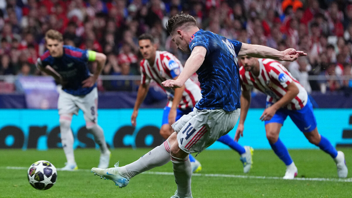 Gyökeres' penalty goal not enough as Arsenal draw 1-1 at Atlético Madrid in Champions League semi first leg