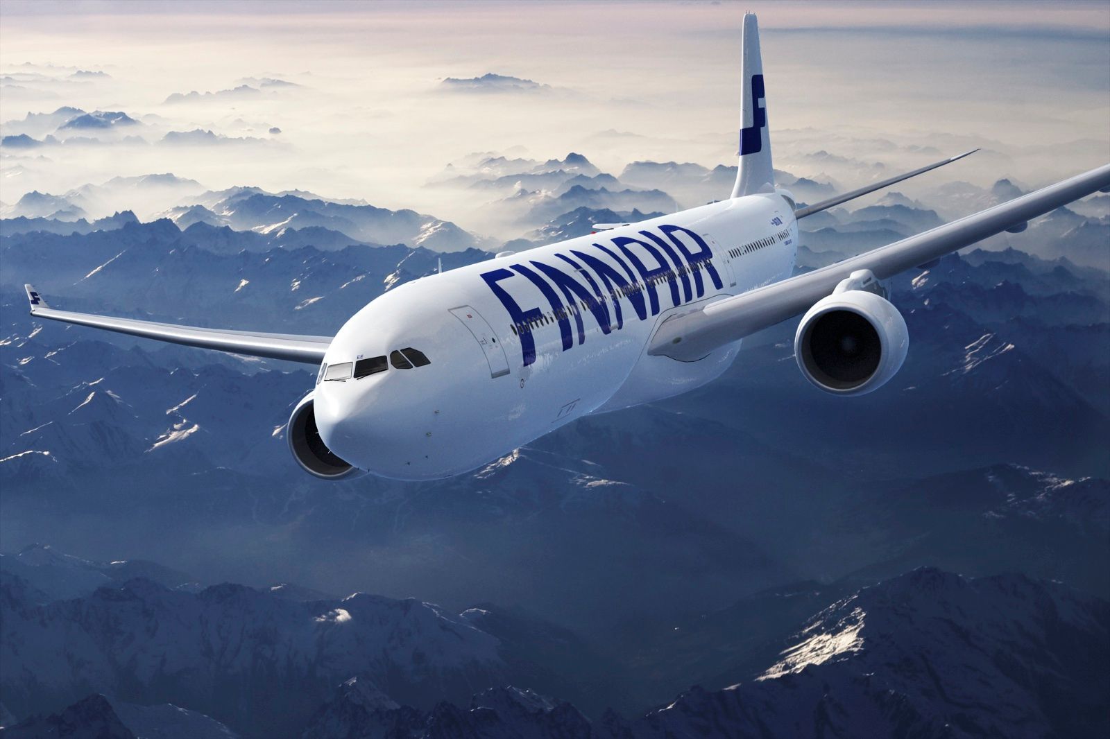 Finnair airplane airbus