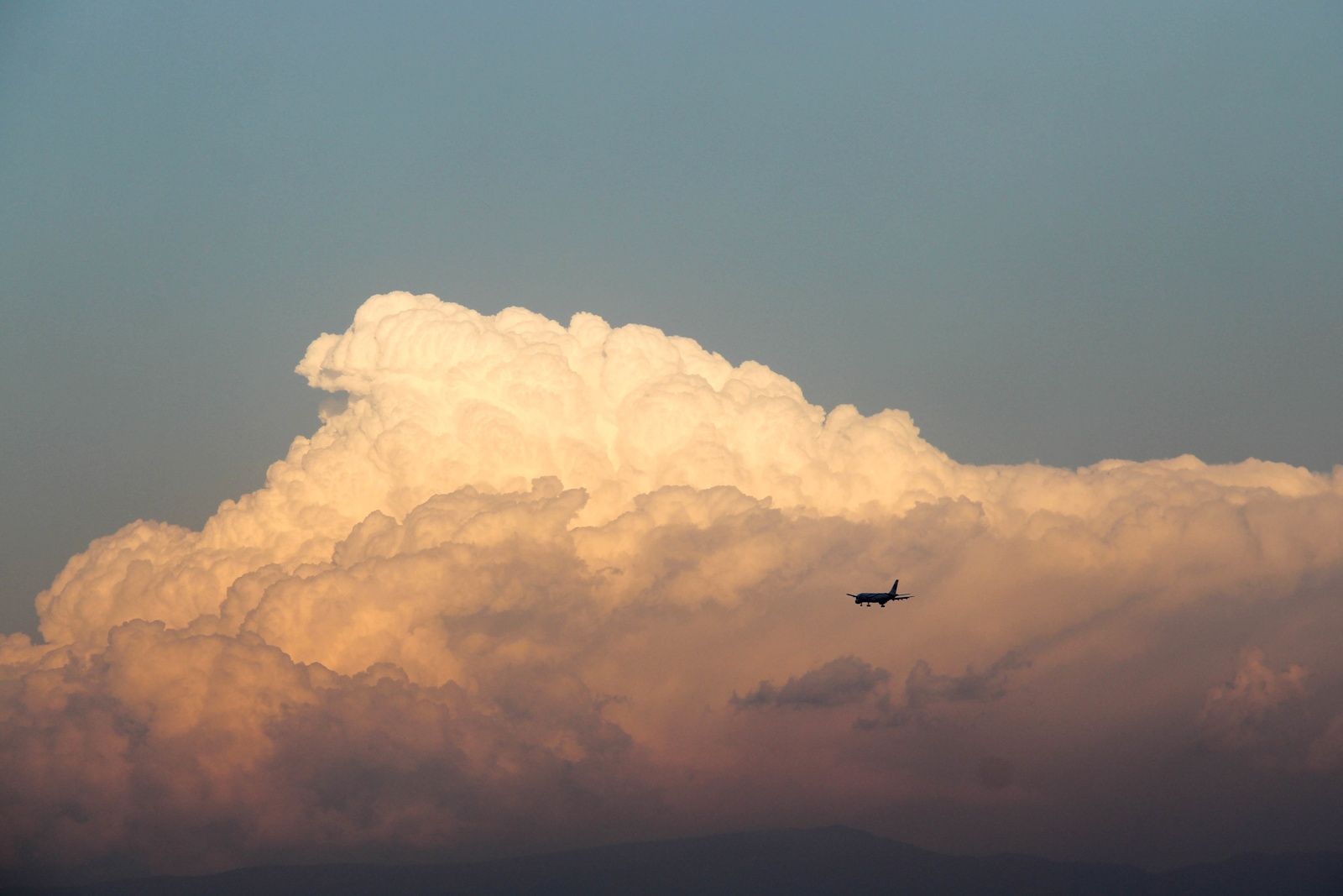 airplane sky