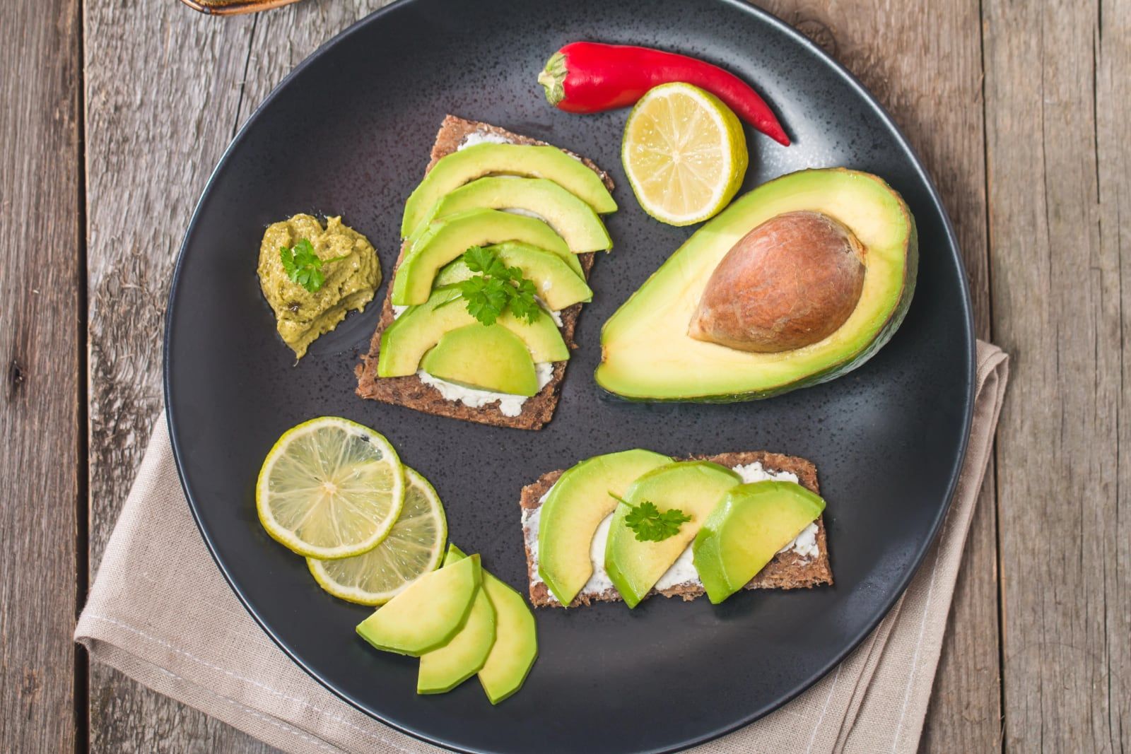 making a healthy lunch
