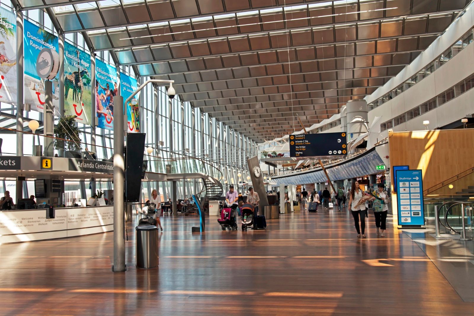 Stockholm Arlanda ranks 77 Skytrax